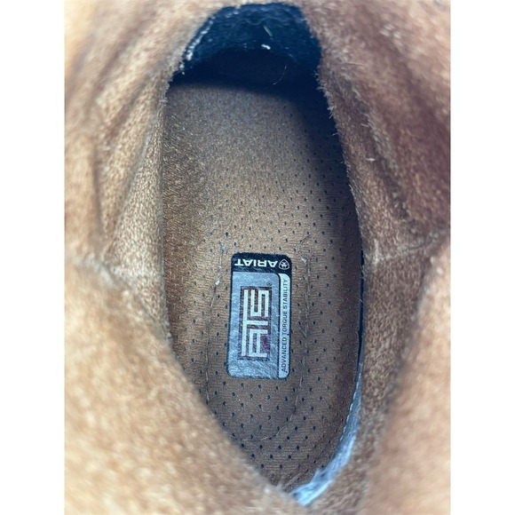 Ariat Men's Rambler Western Cowboy‎ Boots Brown Size 10D Square Toe - Picture 8 of 14